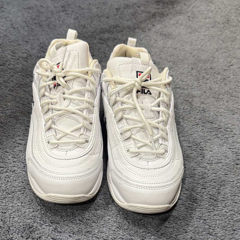 Fila white Athletic Shoes